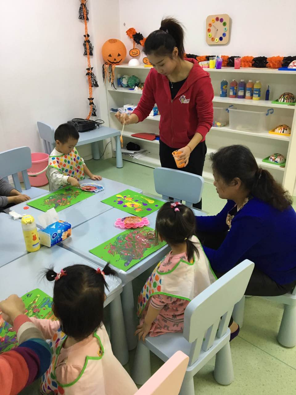 NYC纽约国际邯郸早教中心特色艺术课