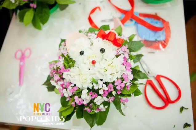 NYC纽约国际五棵松早教中心植树节活动