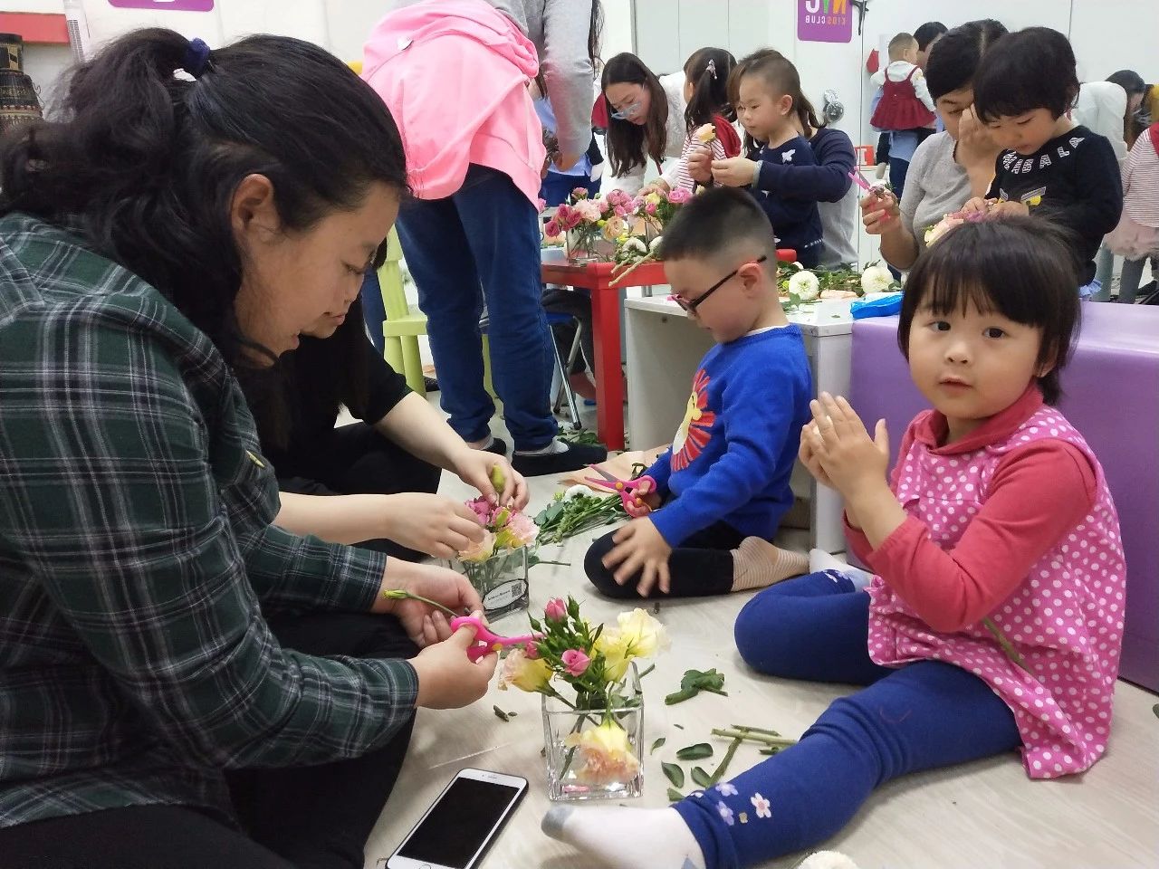 NYC房山长阳早教中心：小小插花师第二期活动招募