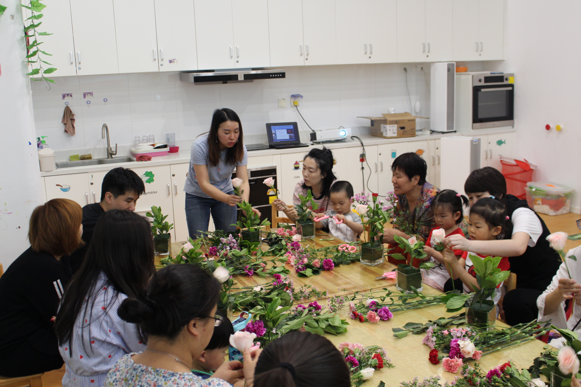 NYC大兴旧宫早教中心插花活动回顾