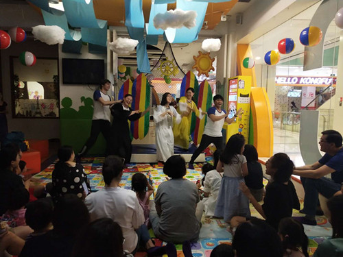 NYC太阳宫早教中心疯狂夏热，率性六一精彩回顾