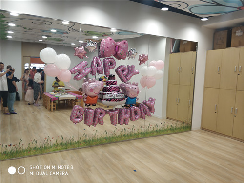 NYC蓝色港湾早教中心：小猪佩奇生日会